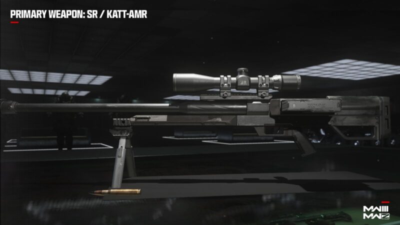 La mejor carga de KATT-AMR en MW3 – versión Quickscope