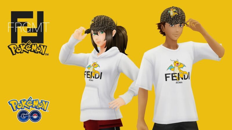 ¡Pokémon GO presenta artículos de avatar de moda de Fendi!