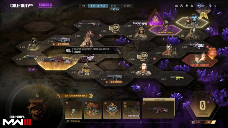 La mejor manera de desbloquear el Pase de Batalla de Modern Warfare 3 en la Temporada 2