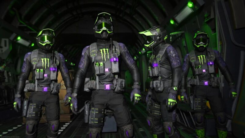 Cómo obtener el aspecto de operador de Call of Duty Monster Energy gratis
