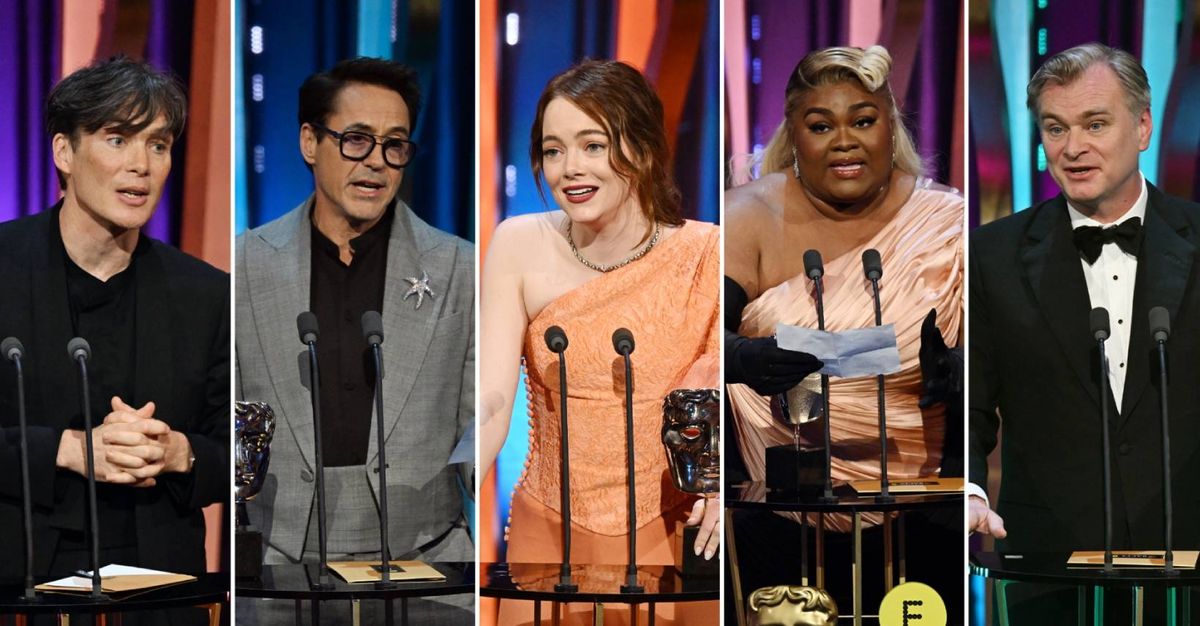 Oppenheimer domina los premios BAFTA 2024 por delante de Poor Things