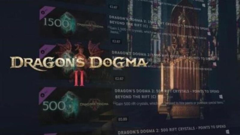 El fiasco de Dragon's Dogma 2 muestra que cualquier cosa remotamente microtransaccional es trastorno de estrés postraumático