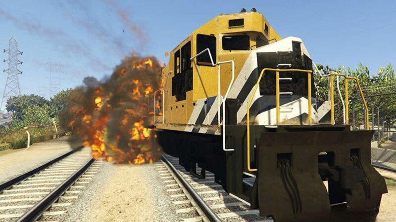 Después de 11 años y 1.500 horas jugando a GTA 5, por fin puedo conducir el tren