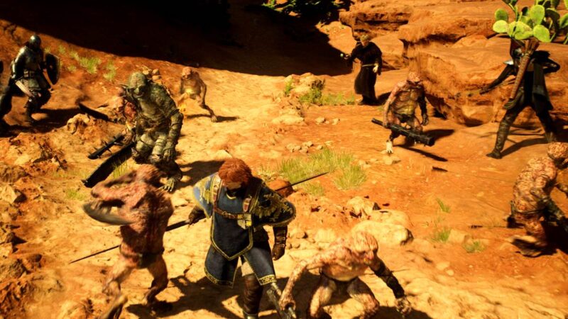 Dragon's Dogma 2 mejora el combate enemigo masivo