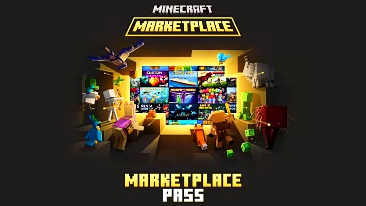 Minecraft presenta el sistema de pases Marketplace