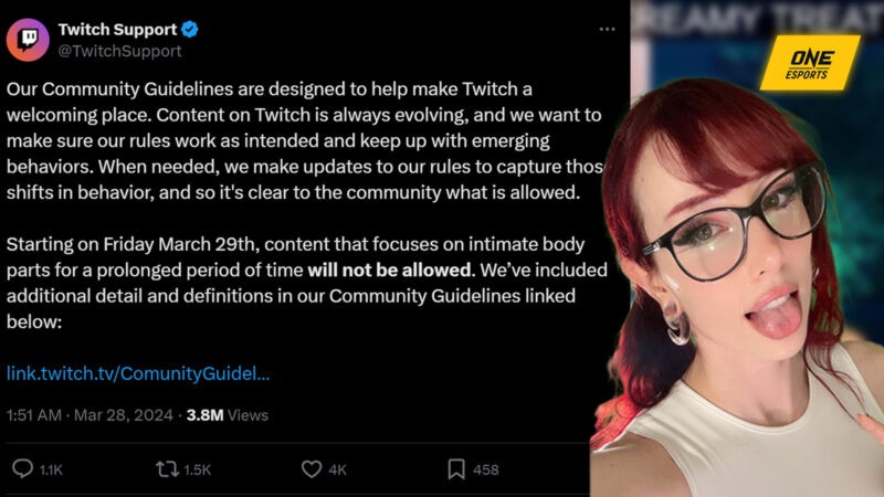 Los nuevos cambios en los TOS de Twitch tienen como objetivo evitar contenido inapropiado