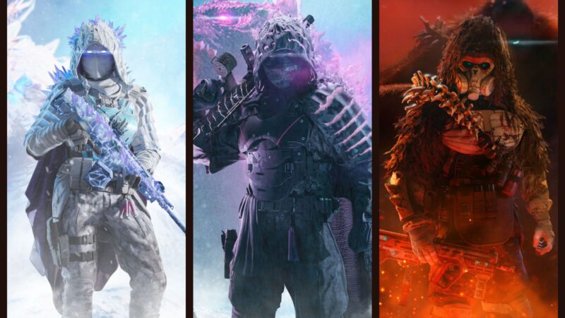 Cómo conseguir máscaras de Godzilla x Kong en MW3 y Warzone