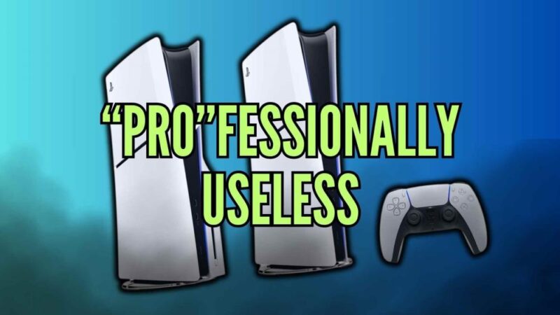 PlayStation 5 Pro no justifica la necesidad de su existencia