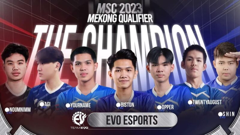 EVO Esports representará a Laos por primera vez en el MSC