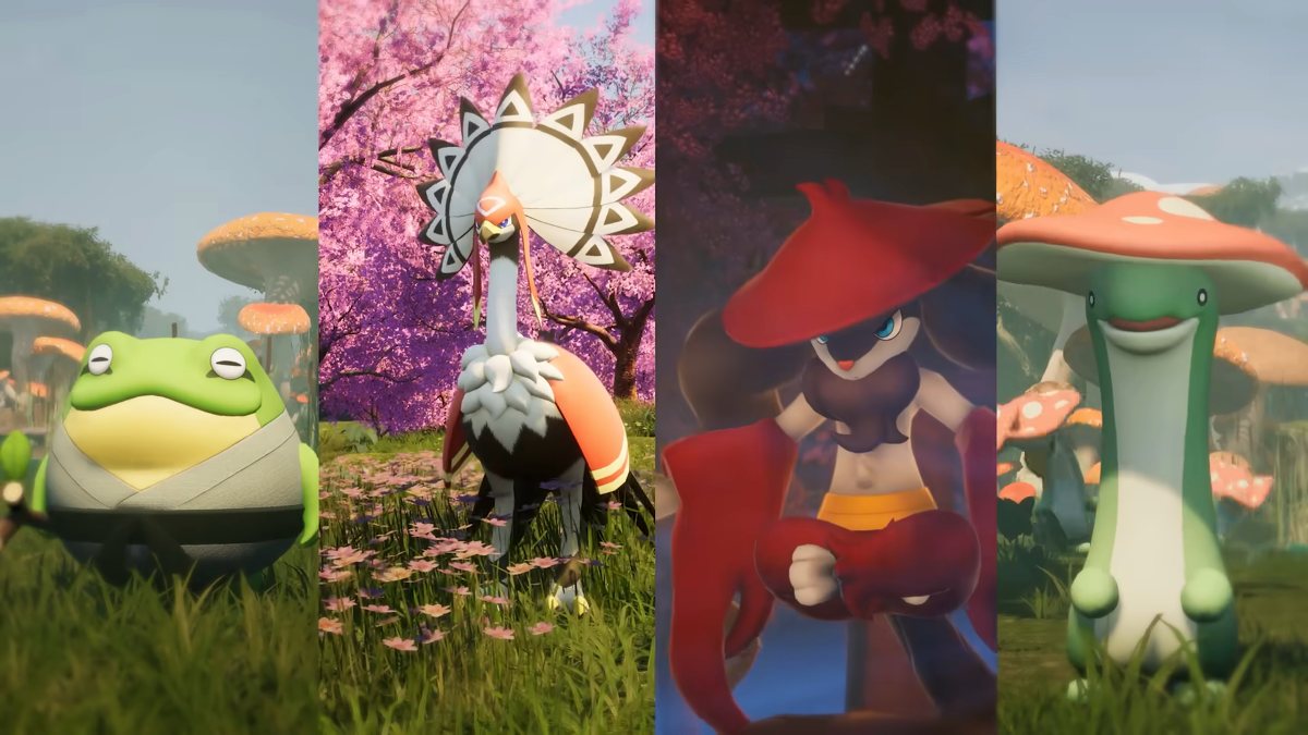 Palworld agrega nuevos amigos que no parecen Pokémon