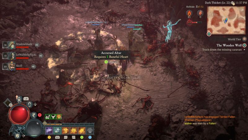 Cómo conseguir Diablo 4 Baneful Hearts en la gran temporada 4 de Diablo 4