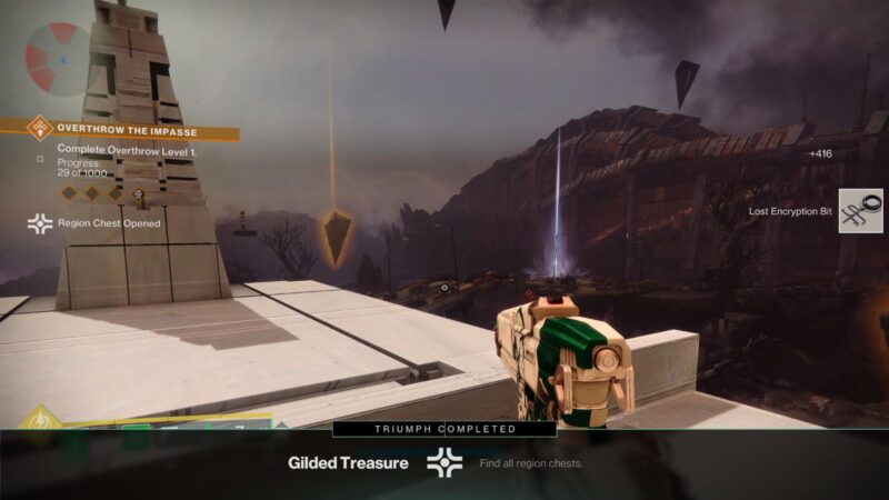 Todas las ubicaciones de cofres de la región Paleheart en Destiny 2