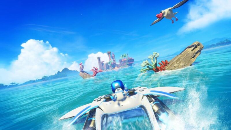 Se suponía que Astro Bot sería el primer juego de mundo abierto;  por eso no sucedió