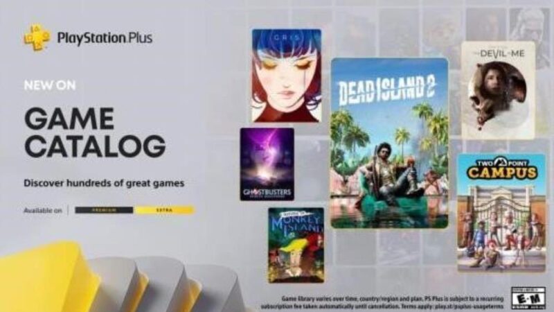 Catálogo de juegos de PS Plus para octubre: Dead Island 2, Two Point Campus, Gris, Return to Monkey Island
