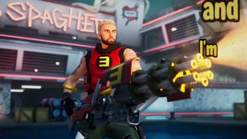 Cómo conseguir una minigun Eminem genial en Fortnite Capítulo 2 Remix