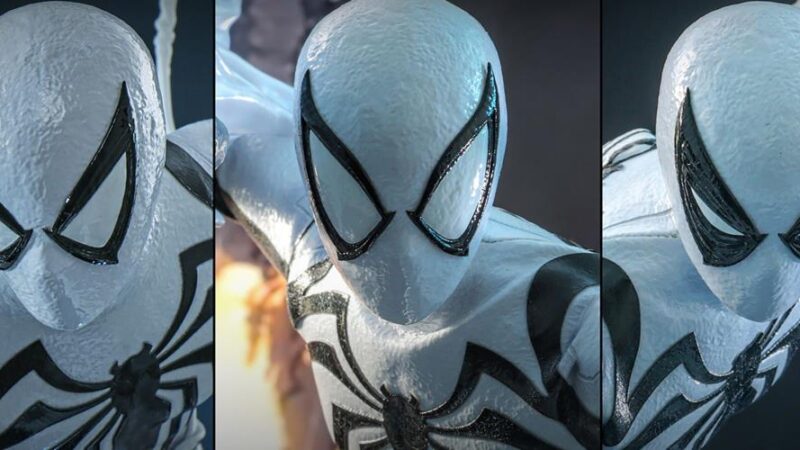 La nueva figura Anti-Venom de Marvel’s Spider-Man 2 demuestra que el blanco es el nuevo negro