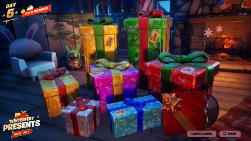 Todos los grandes regalos de Fortnite Winterfest y cómo conseguirlos 2024