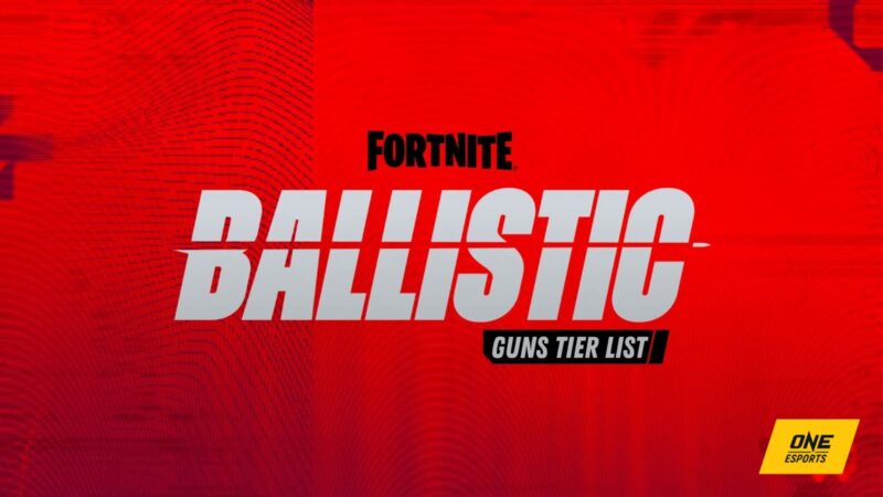 Gran lista de niveles de armas balísticas de Fortnite 2024