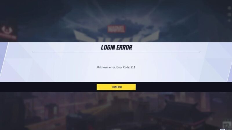 Guía del código de error 211 de Marvel Rivals, cómo solucionarlo ahora