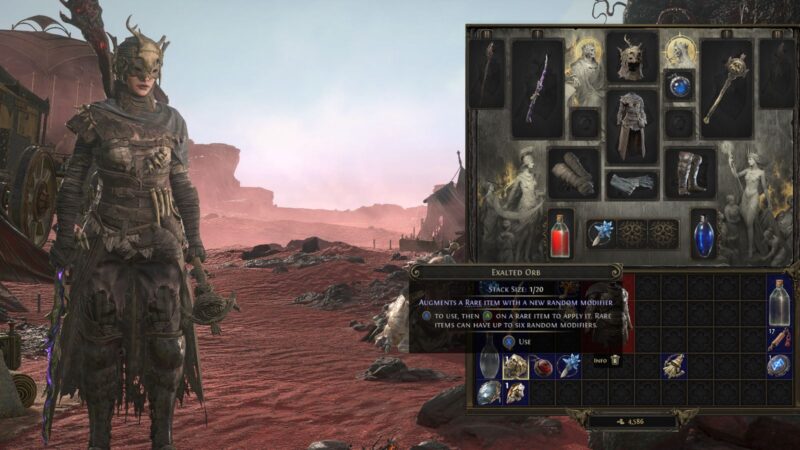 Cómo conseguir orbes exaltados importantes en Path of Exile 2