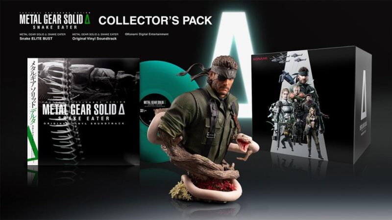 Metal Gear Solid Delta: Pack Snake Eater Collector anunciado
