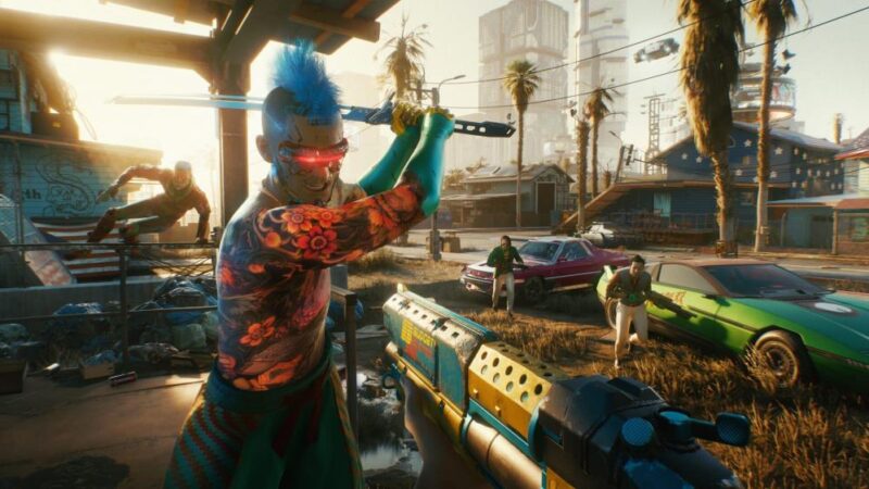 Secuela Cyberpunk 2077 para apuntar al sistema de multitudes más realista jamás visto en un videojuego