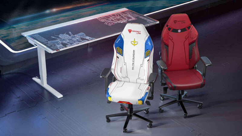 La colección Gundam X SecretLab le permite sentir en orden