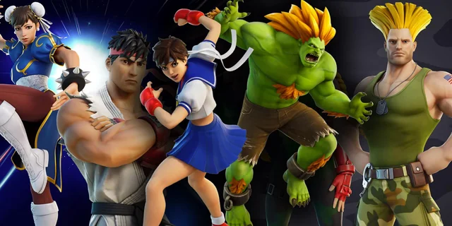 Skins de Fortnite inspirados en Street Fighter | Fragster