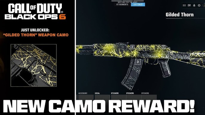 Cómo desbloquear el camuflaje Espina Dorada en Black Ops 6 Warzone