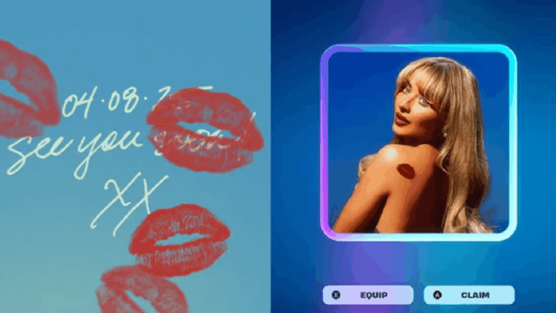 ¡Sabrina Carpenter llega al Festival de Fortnite!