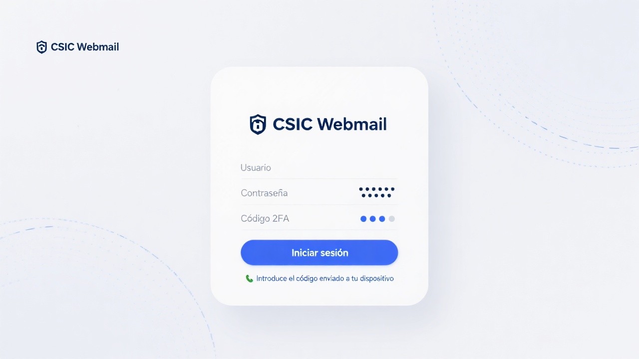 Errores comunes en CSIC Webmail y cómo solucionarlos rápidamente