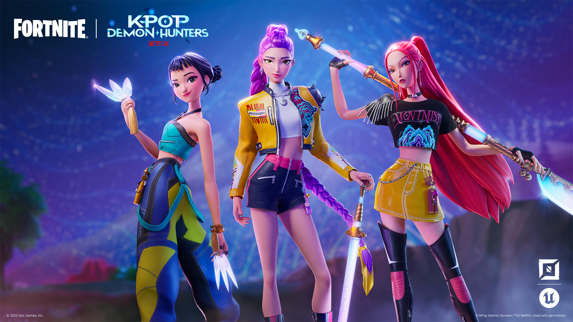 Fortnite x Kpop Cazadores de Demonios: Anuncio de la segunda ola de nuevos skins y contenidos