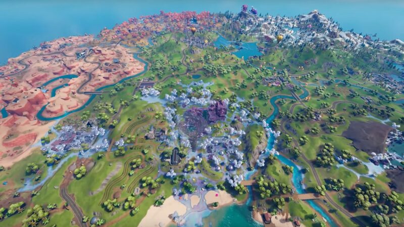 Mapa de Fortnite Capítulo 7 filtrado: Nuevos Puntos de Interés y Sensaciones de Nostalgia