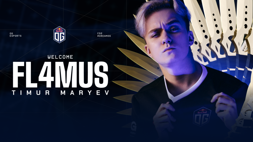 OG se lleva a FL4MUS en préstamo de Virtus.pro