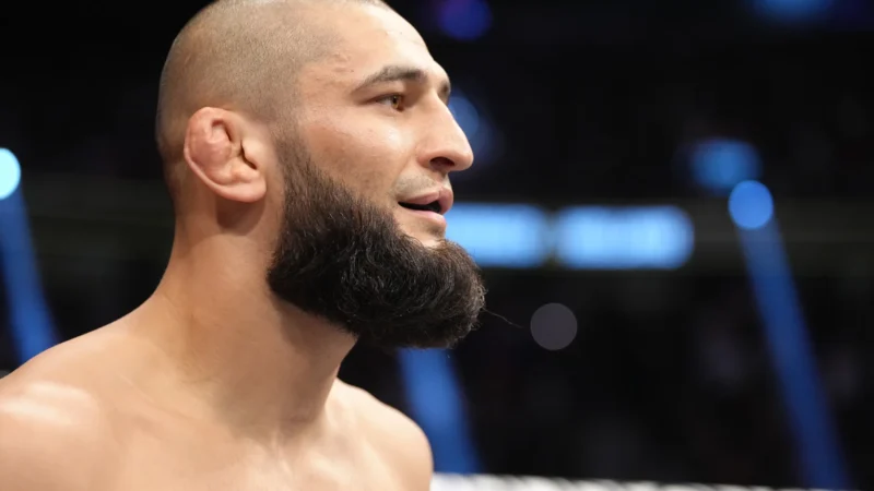 Campeón de UFC Khamzat Chimaev embajador de marca en Nigma Galaxy