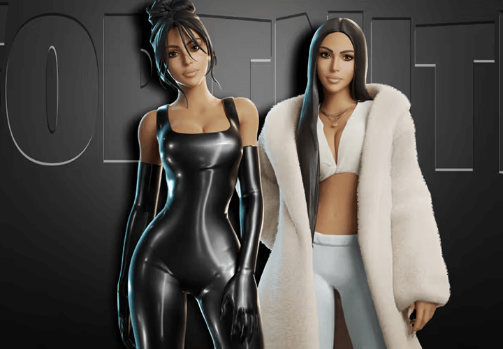 Kim Kardashian se convierte en la nueva skin de la serie Icon en Fortnite.