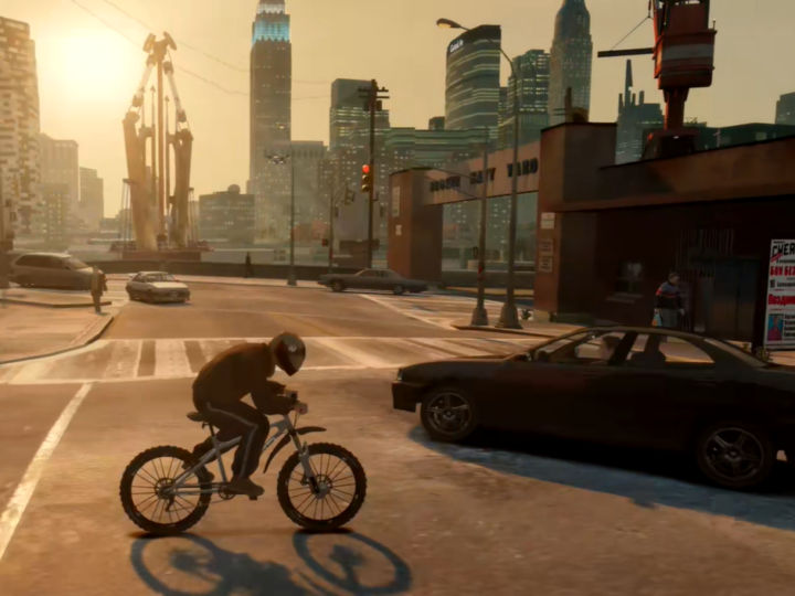Después de 17 años, GTA 4 por fin recibe bicicletas.