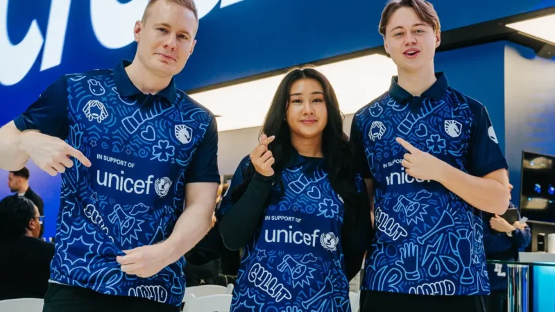 Team Liquid presenta la camiseta de UNICEF en EA Sports FC 26