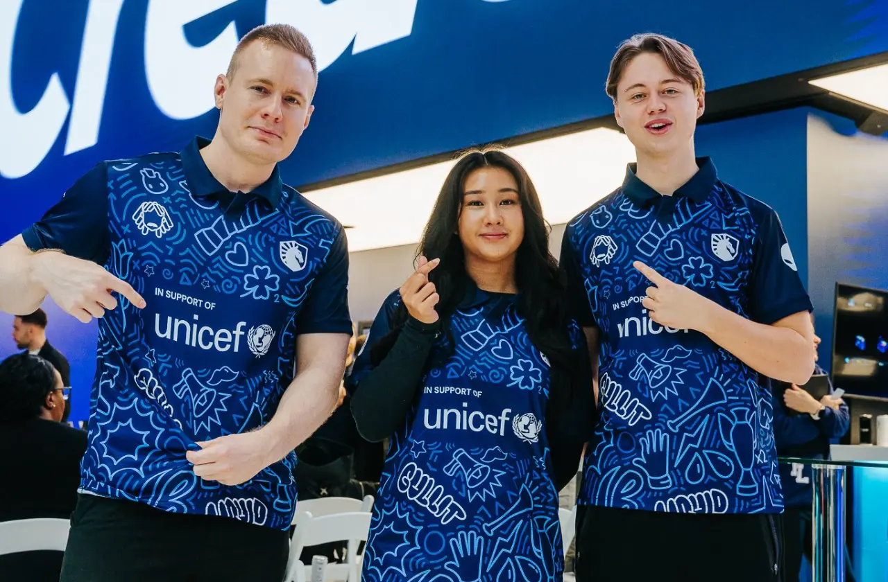 Team Liquid presenta la camiseta de UNICEF en EA Sports FC 26