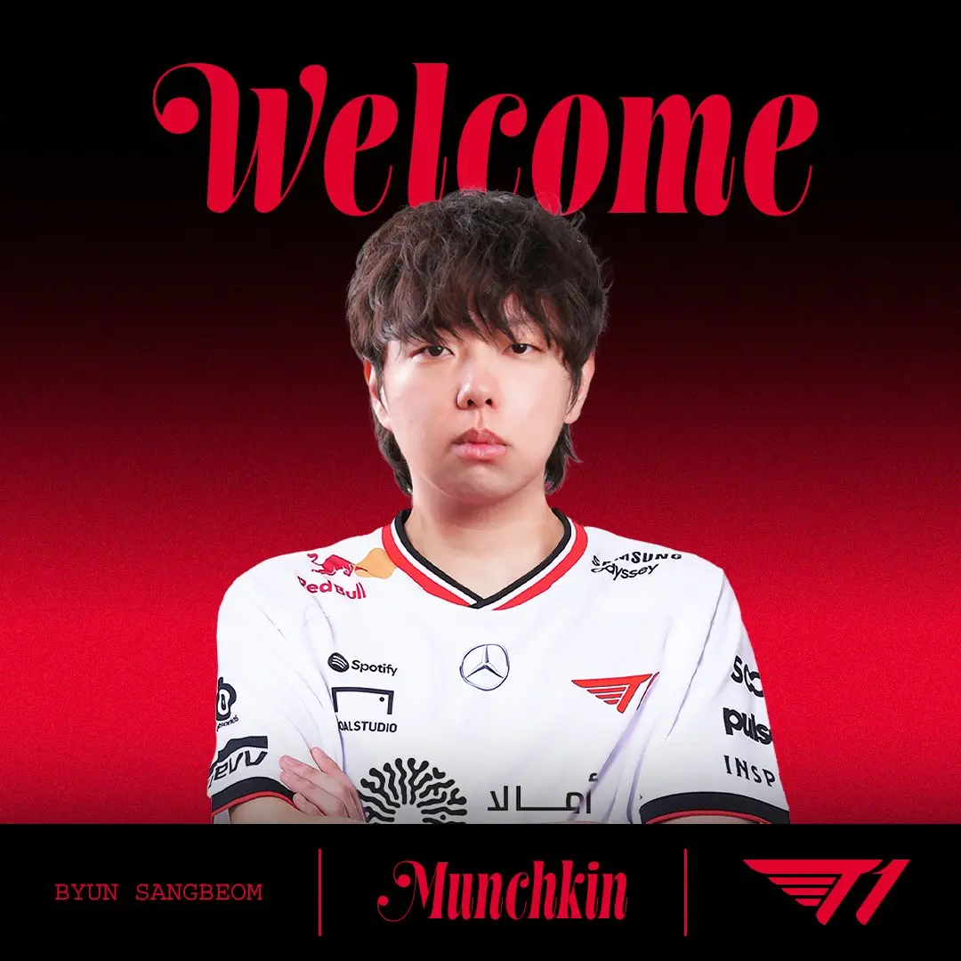 Munchkin regresa oficialmente a T1 – Confirmación de cambios en la plantilla antes de la temporada VCT 2026