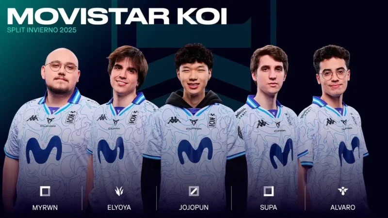 Movistar KOI vence a G2: Myrwn analiza la meta de la línea superior y los objetivos para la LEC 2026.