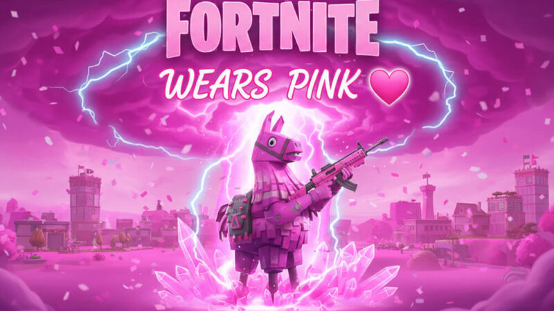 Fortnite en febrero lleno de rosa: Avance de San Valentín, filtraciones de v39.40 y próximos posibles crossover.