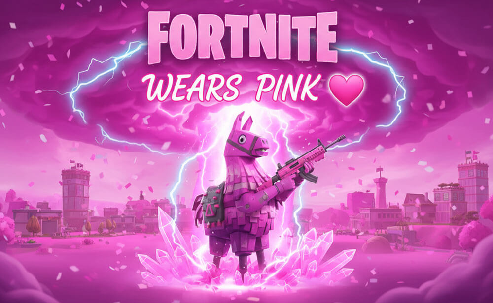 Fortnite en febrero lleno de rosa: Avance de San Valentín, filtraciones de v39.40 y próximos posibles crossover.