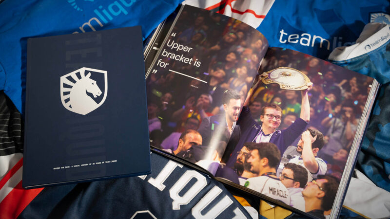 Team Liquid conmemora 25 años en los esports: Libro, camiseta conmemorativa y documental marcan una nueva etapa.