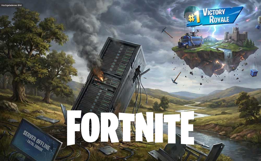 Servidor de Fortnite inactivo: La actualización 39.50 causa interrupciones – Mantenimiento se extiende más de lo previsto.