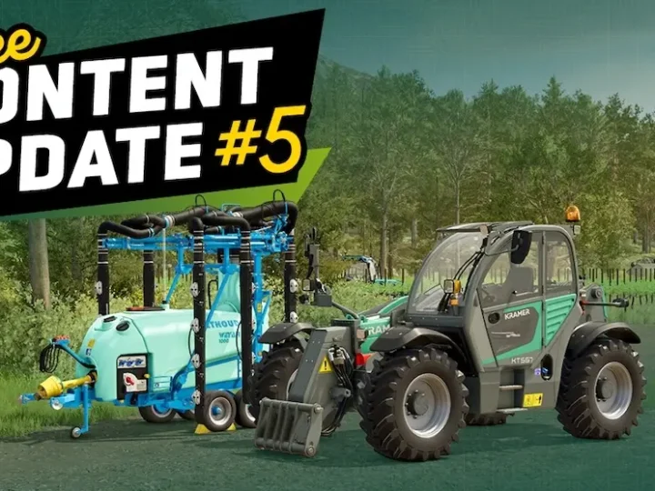 Disponible una actualización para Farming Simulator 25