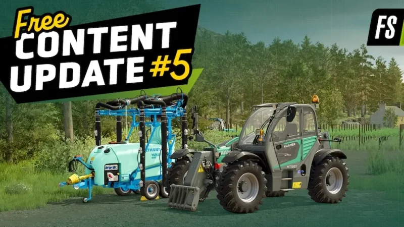 Disponible una actualización para Farming Simulator 25