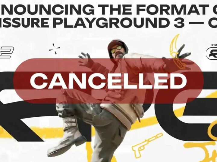 FISSURE cancela Playground 3: Se anula el CS2-LAN en Shenzhen.