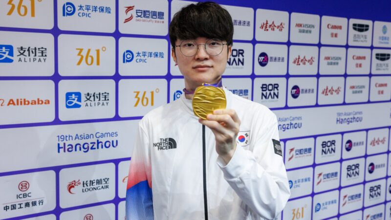 Corea del Sur rinde homenaje a Faker con una estampilla, siendo el primer profesional de esports en la historia.