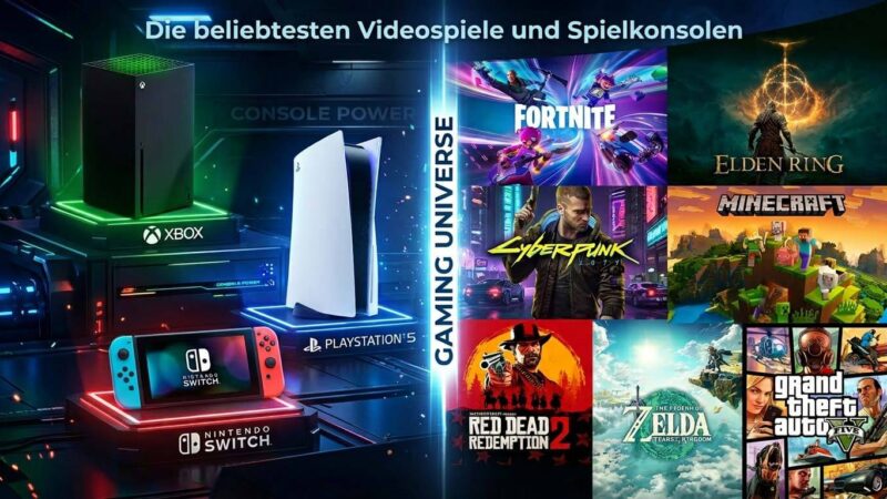 Juegos en Alemania: Fortnite lidera, PS5 en primer lugar ajustado